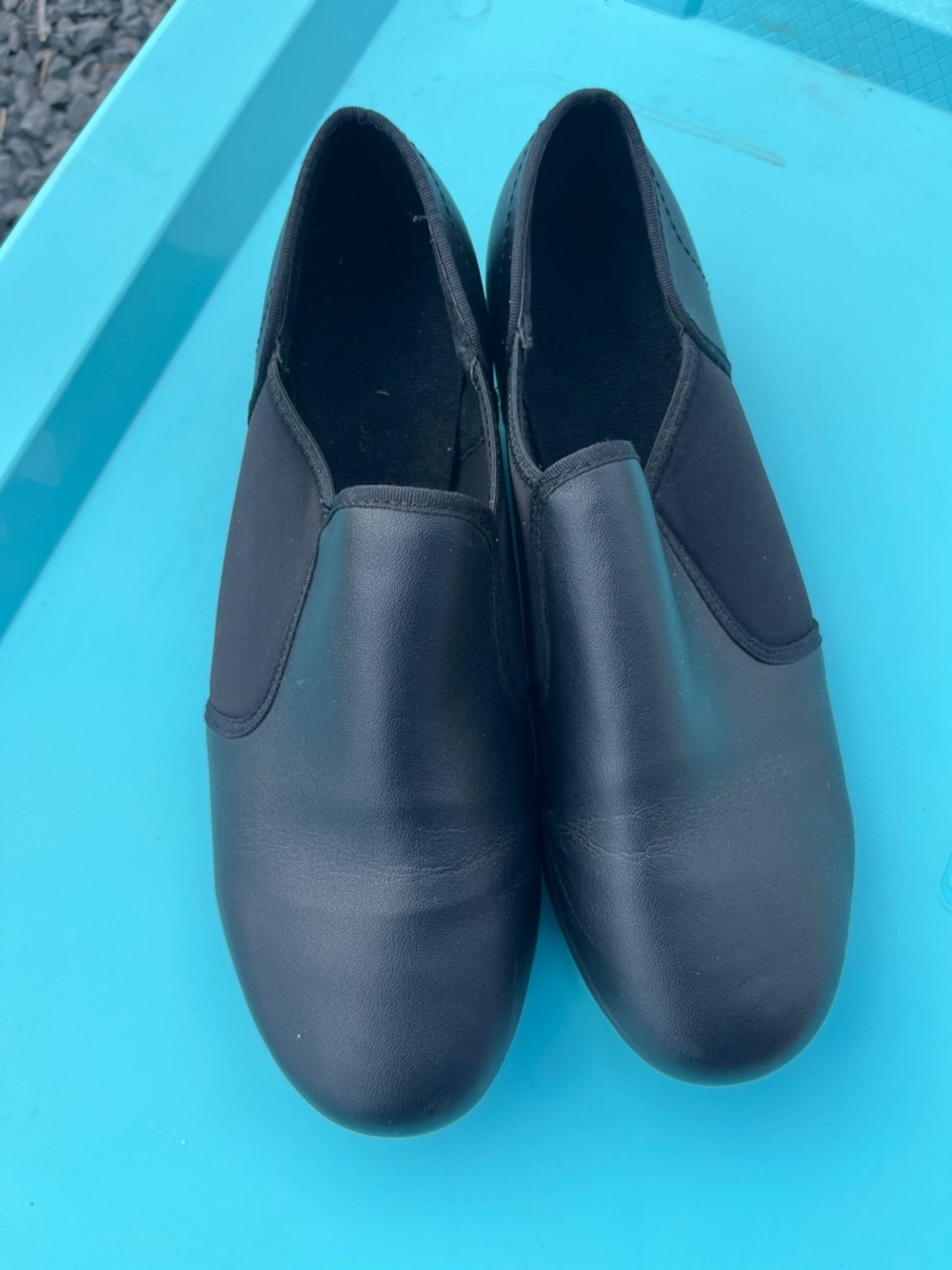 Women's Black Slip-On Tap